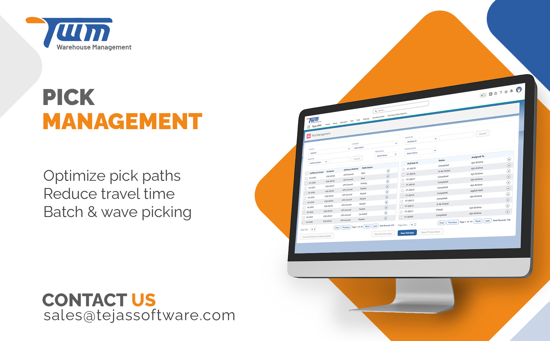 Pick management