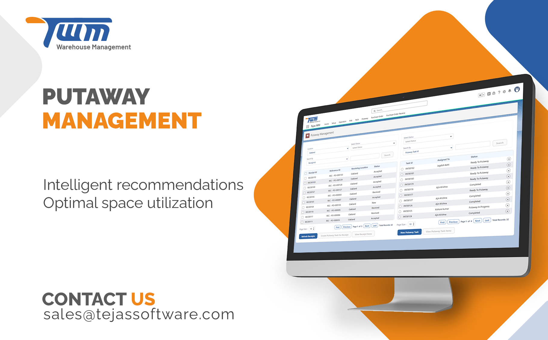 Putaway management